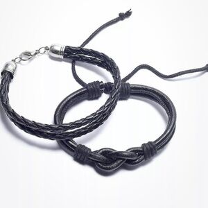 RA Rogue Accessories Athens 2-Piece Men’s Bracelets NWT